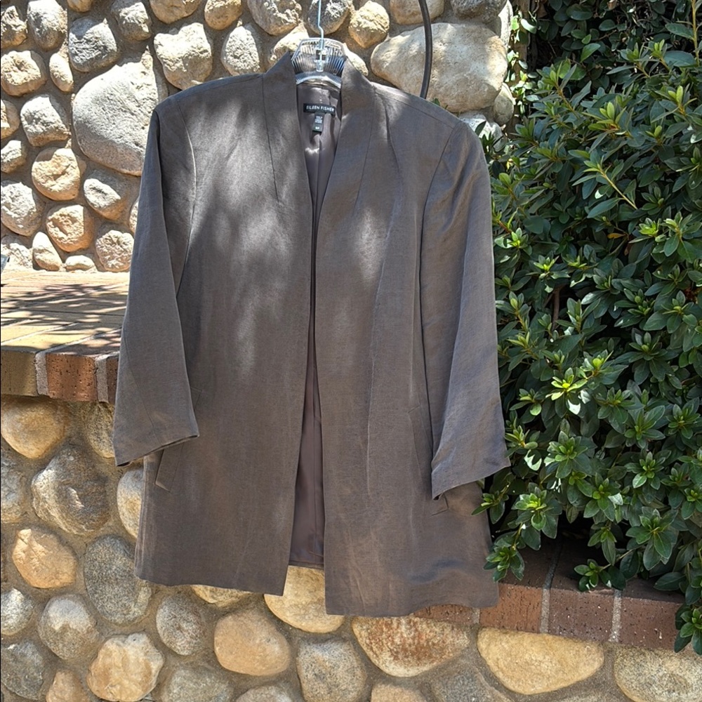 Eileen Fisher Brown Blazer